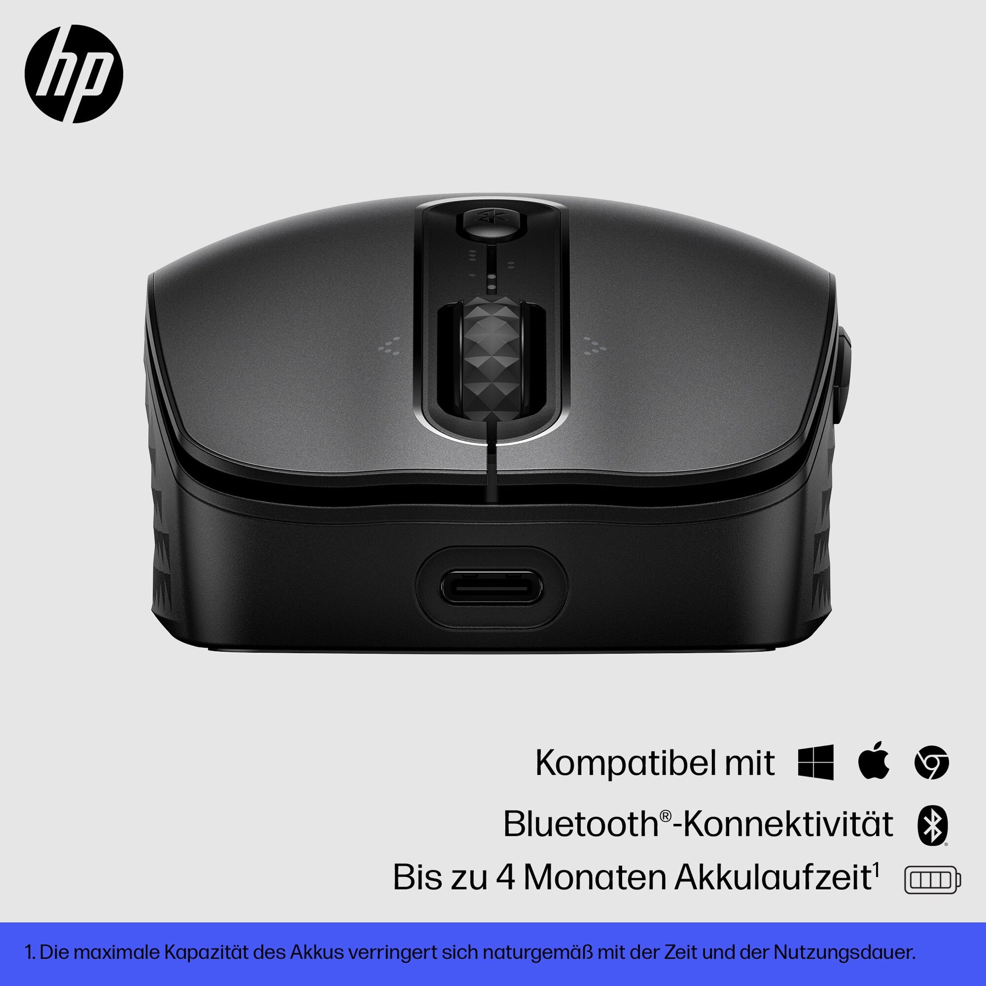 HP 690 Qi-Ladefunktion Maus – kabellos