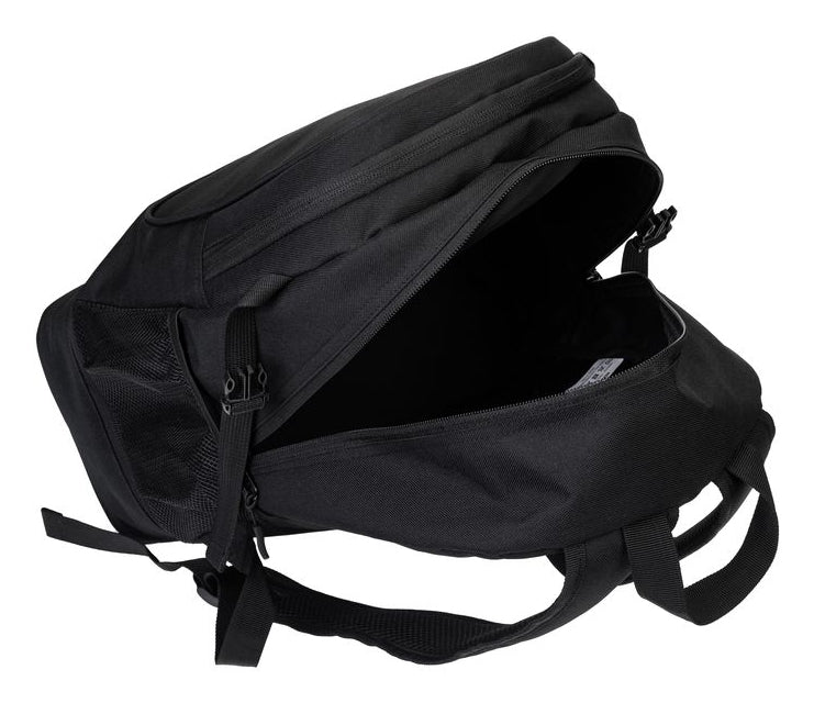 KOOR Sportrucksack F02643 – 30 l, mit Ballnetz, 600D Polyester – Schwarz, 435 × 235 × 310 mm