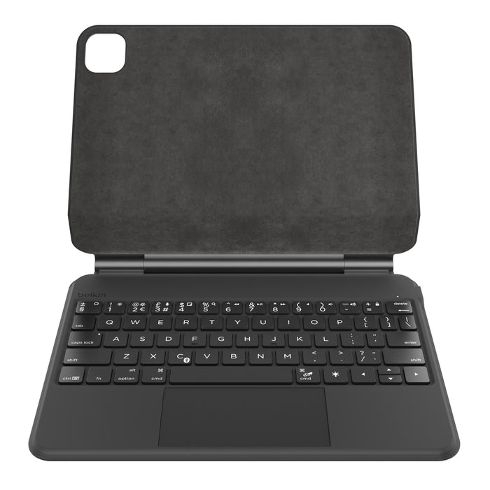 Belkin Tastatur-Case für iPad 11" (Pro 3. Gen., Air M2) und iPad Pro 10,5" – Magnetverschluss – Schwarz