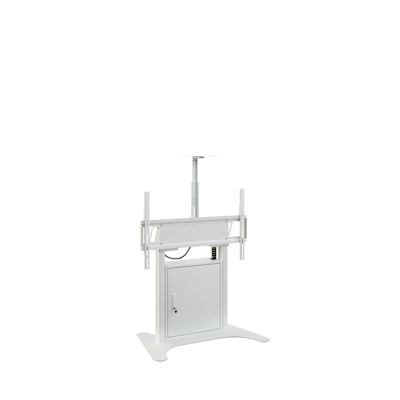 Hagor Bodenständer – 55–86" – VESA 900×600 – bis 120 kg, Motorisiert, Höhenverstellbar – Twin Lift FS-W