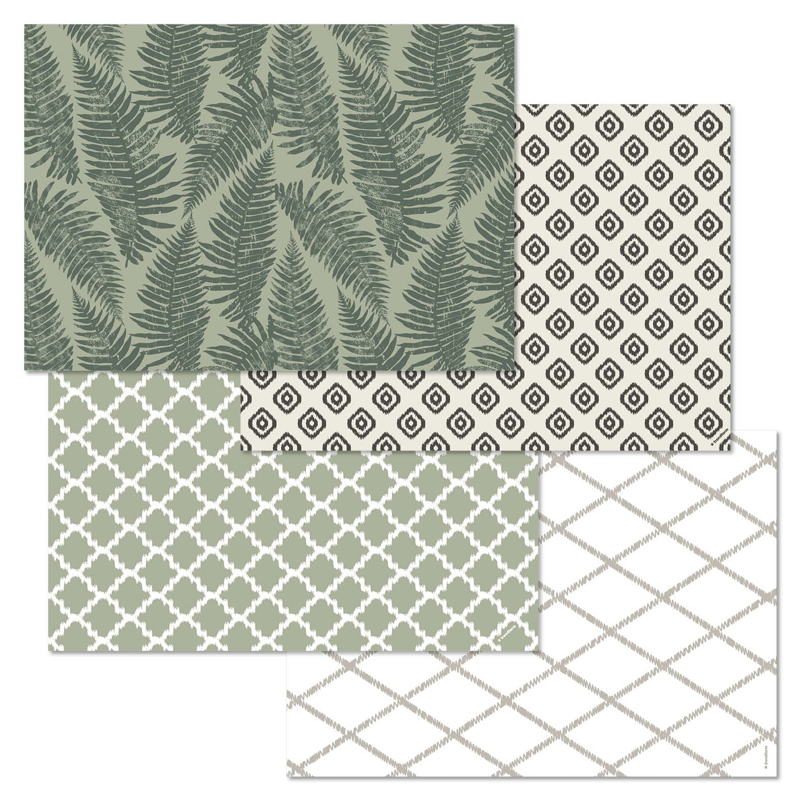 Trendform Tischset Springtime, 29,7 × 42 cm – FSC – 12 Stk.
