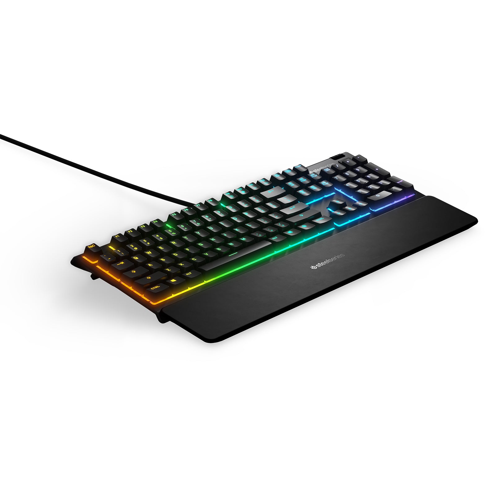 SteelSeries Apex 3 – Tastatur, kabelgebunden (USB-A), DE-Layout (DE) – für Windows & macOS