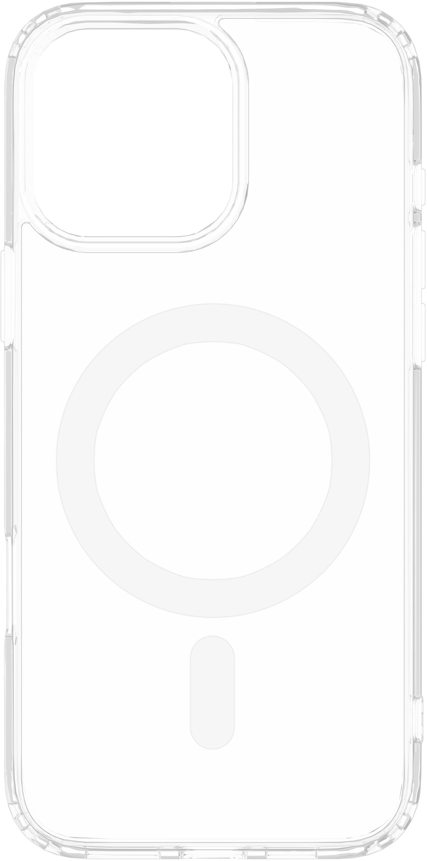 eSTUFF INFINITE OSLO Backcover – für Apple iPhone 16 Pro, MagSafe, PC+TPU, Transparent, GRS
