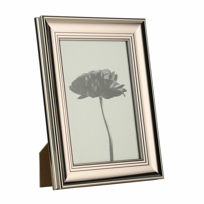 EGLO Bilderrahmen – für 13 × 18 cm – Glas & MDF & Kunststoff, silber