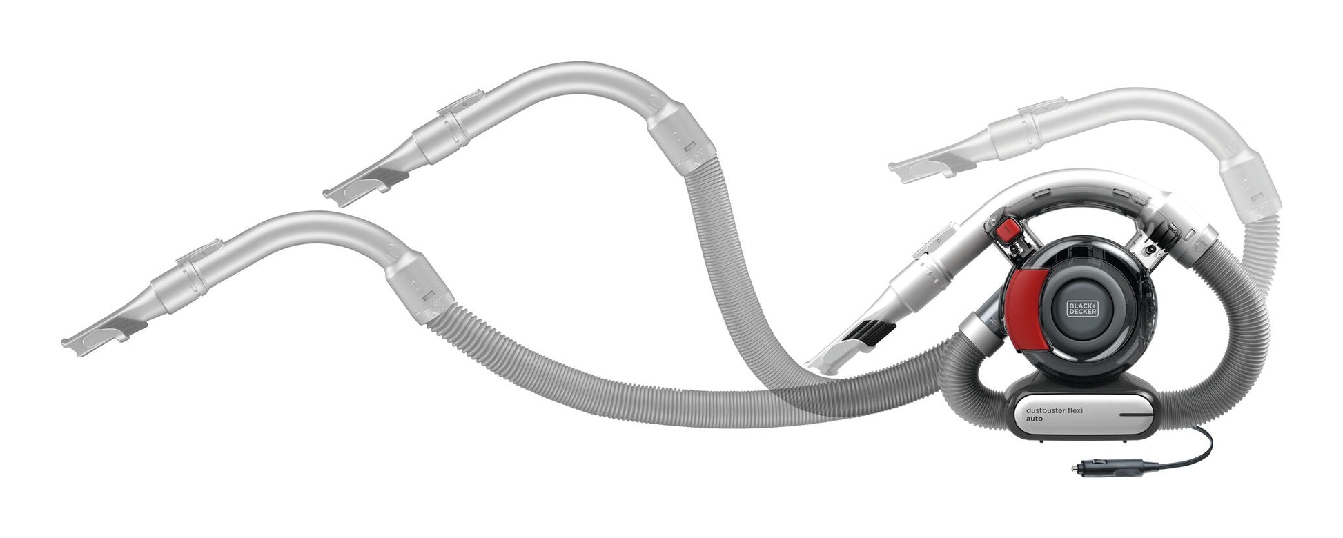 Black & Decker Absauganlage PD1200AV-XJ – 12,5 W, 0,6 l, 2 Aufsätze, Kabel 5,0 m