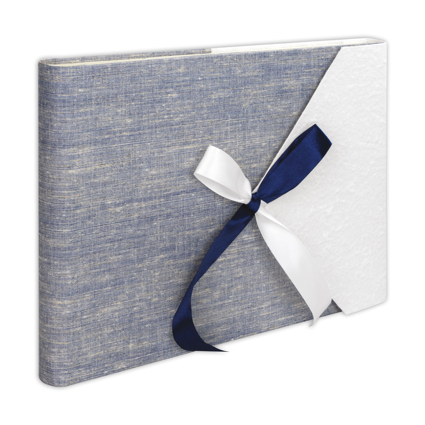 ZEP Gästebuch BUSTA – 60 Seiten – 300 × 240 mm – gebunden, Pergamentpapier, blau