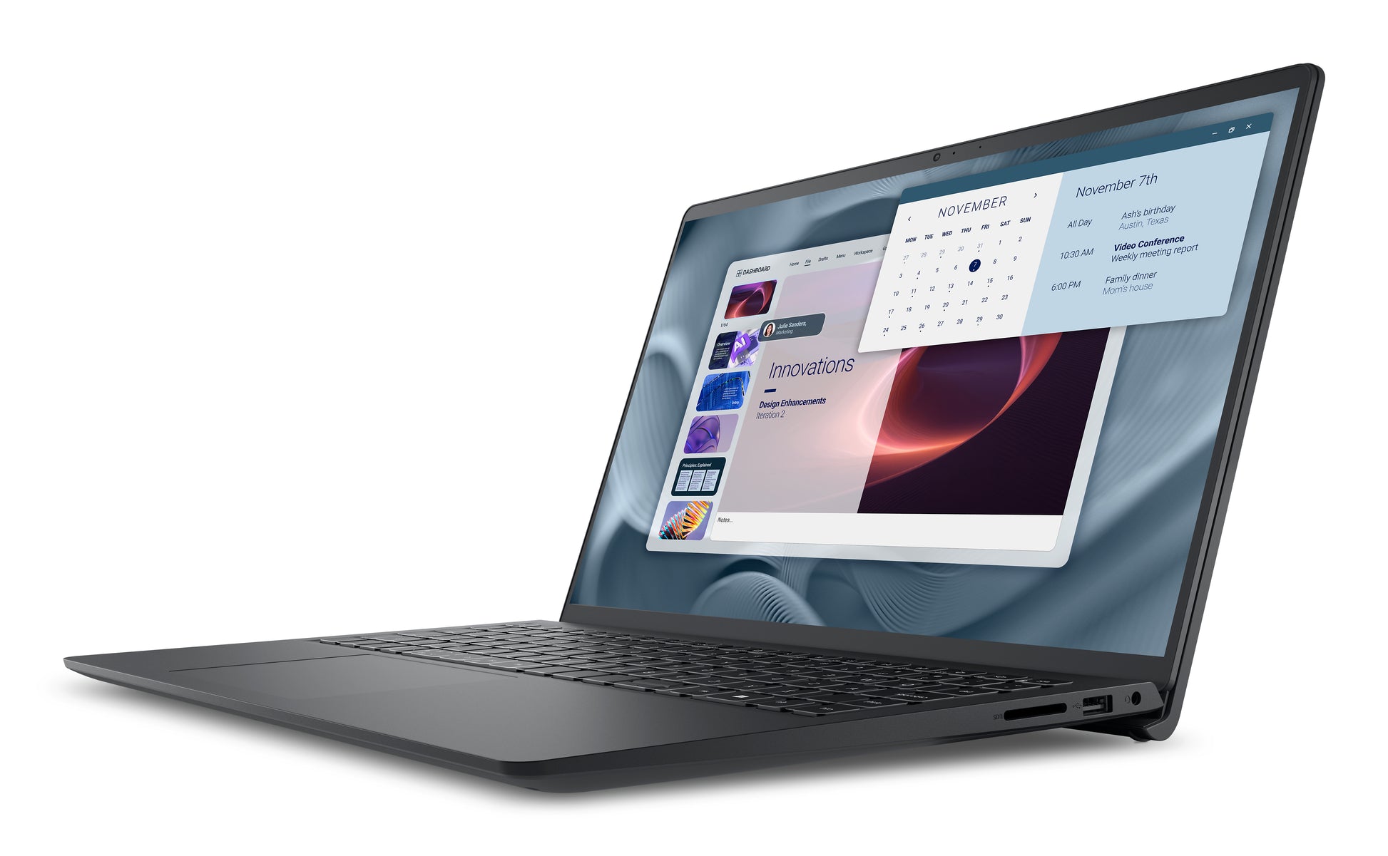 Dell Pro 15 Essential PV15250 – 15,6" FHD, i7-1355U, 16 GB, 512 GB SSD, Win 11 Pro
