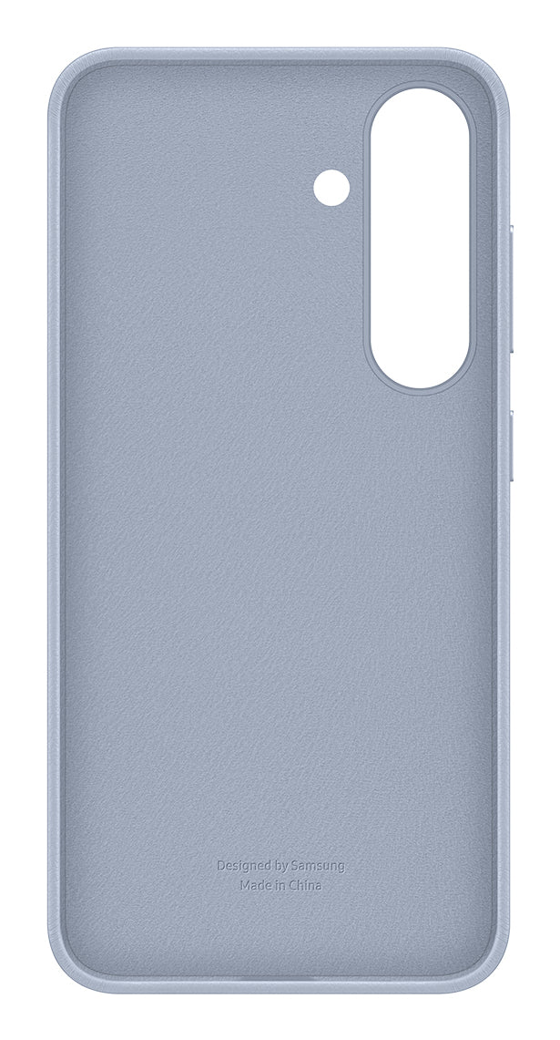 Samsung Backcover – für Galaxy S25 – hellblau – Kunstleder