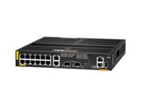 HPE Aruba CX 6200F 12G Class4 – Managed Switch – 12×GbE, 2×SFP+, L3, PoE+ 139 W, 1U