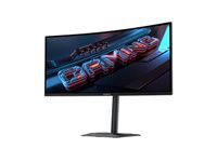 GIGABYTE G34WQC2 – Monitor, 34", 3440 × 1440, VA, 200 Hz, 450 cd/m², 2× HDMI 2.1, 2× DisplayPort 1.4