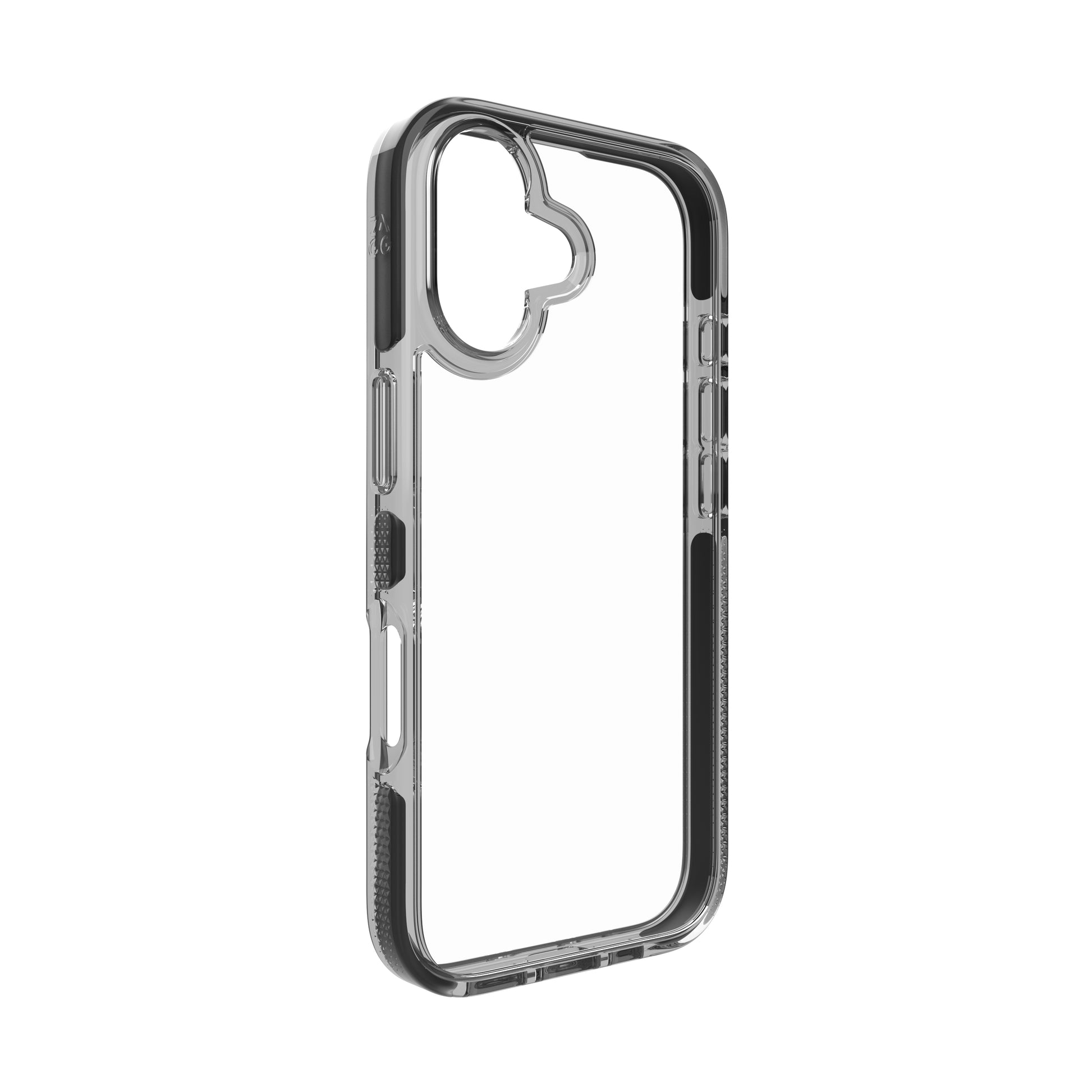 ZAGG Santa Cruz – Backcover – für Apple iPhone 17, Graphen, schwarz/transparent, bis 4 m sturzsicher