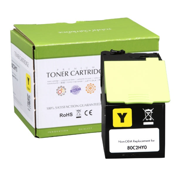 Static Control Components Static Control – Toner 80C2HY0 – Gelb, 3000 Seiten – für Lexmark