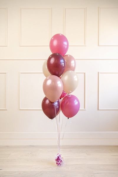 PartyDeco Luftballons – Rosa – Ø 30 cm – Latex – 10 Stk