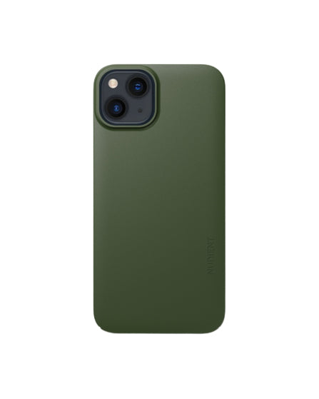 Nudient – Backcover – für Apple iPhone 13 – grün – MagSafe-kompatibel
