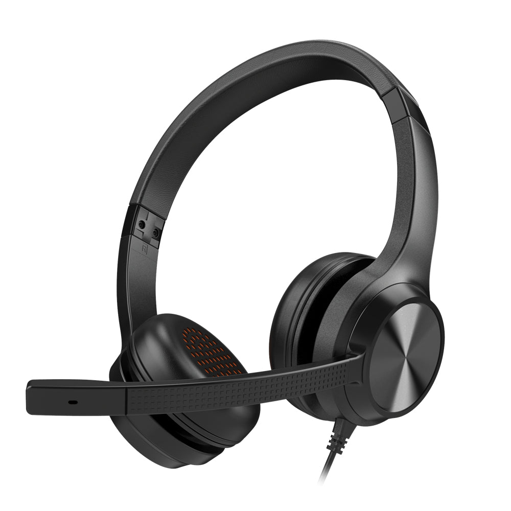 Creative Labs Chat USB Office-Headset – On-Ear, Stereo, Kabel (USB-C), Schwarz