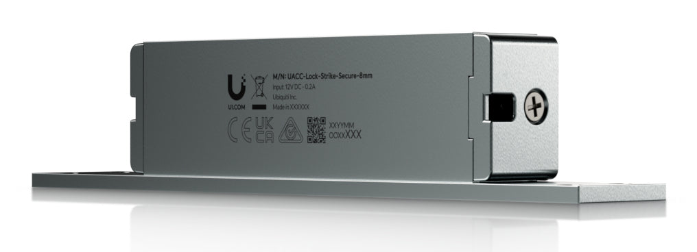 Ubiquiti Fail-secure Türöffner – Edelstahl/Zink, 12 V, für UA-Hub-Door, EAH-8, UA-Hub-Door-Mini