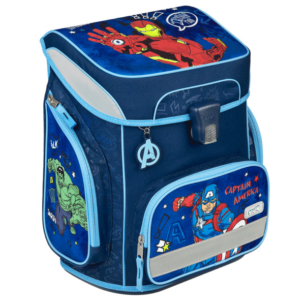 Scooli Schulrucksack-Set 5-teilig, Avengers, 18 l