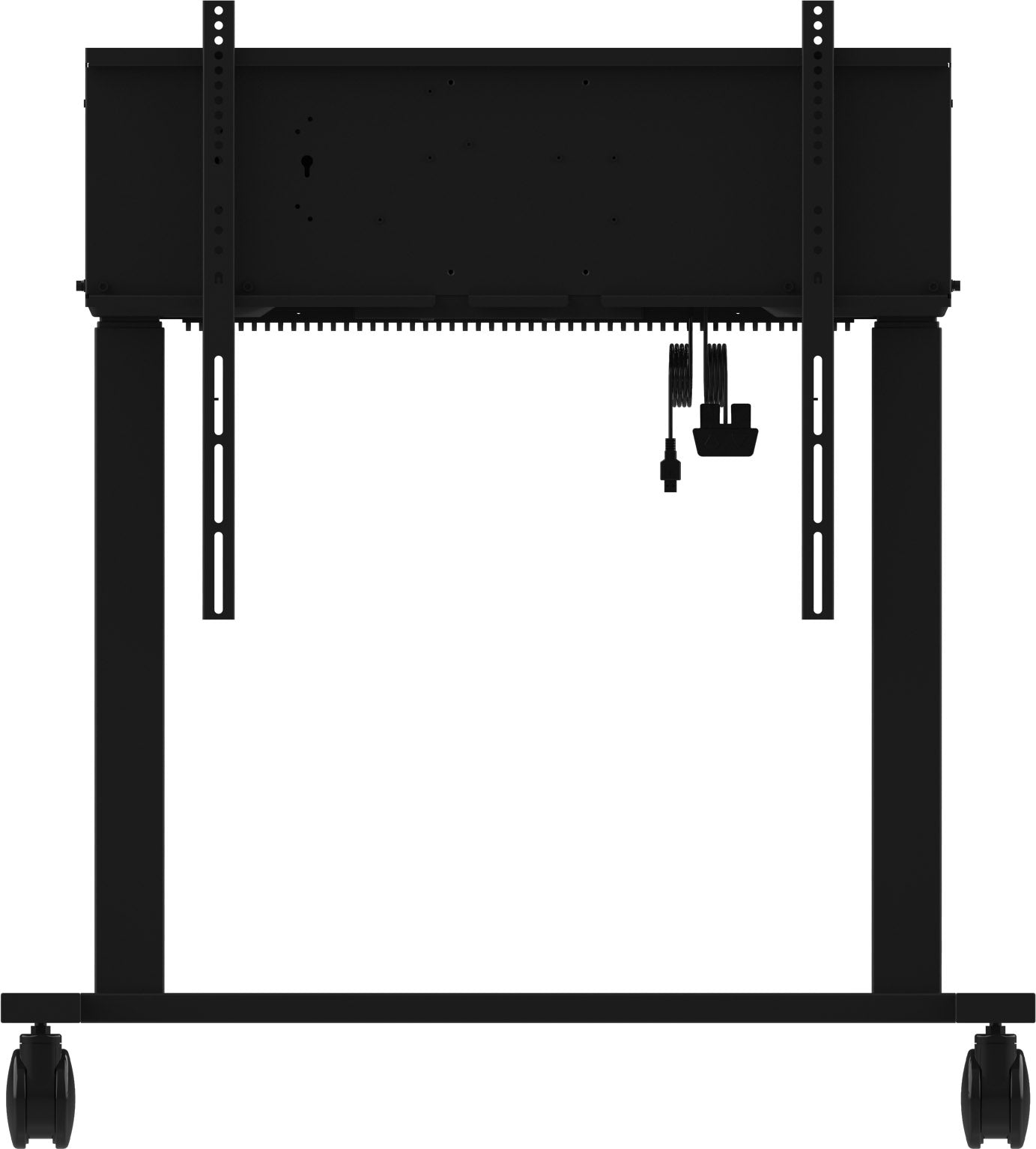 iiyama MD-CAR2031-B1 – Boden-Prospekthalter, für VESA 800 × 600 mm, schwarz, elektrisch höhenverstellbar
