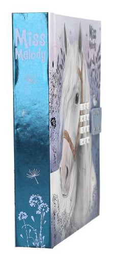 Depesche Miss Melody Tagebuch – 155 × 180 mm – mit Code und Musik, gebunden, mehrfarbig
