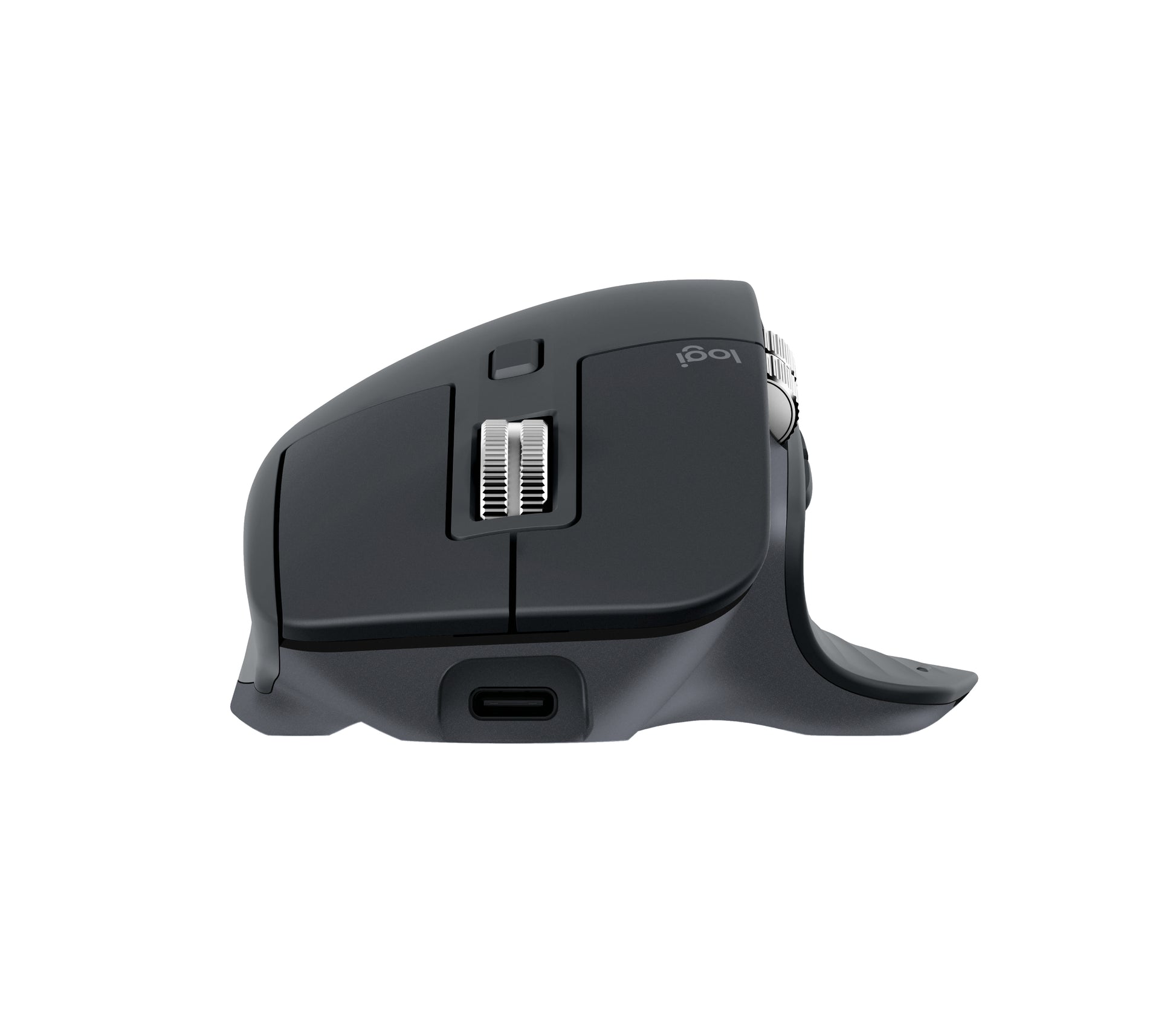 Logitech MX Master 3S Ergonomische Maus – kabellos, 7 Tasten, Easy-Switch, Batterieladeanzeige, Grau