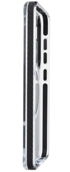 ONIT Mill.Std. Backcover – für Samsung Galaxy S25, PC+TPE+TPU, Schwarz/Transparent, bis 3 m Sturzsicher