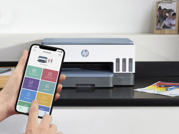 HP Smart Tank 7007 – Farbtintenstrahl-Multifunktionsdrucker, A4, 3-in-1, Duplex, WLAN, AirPrint, Mopria