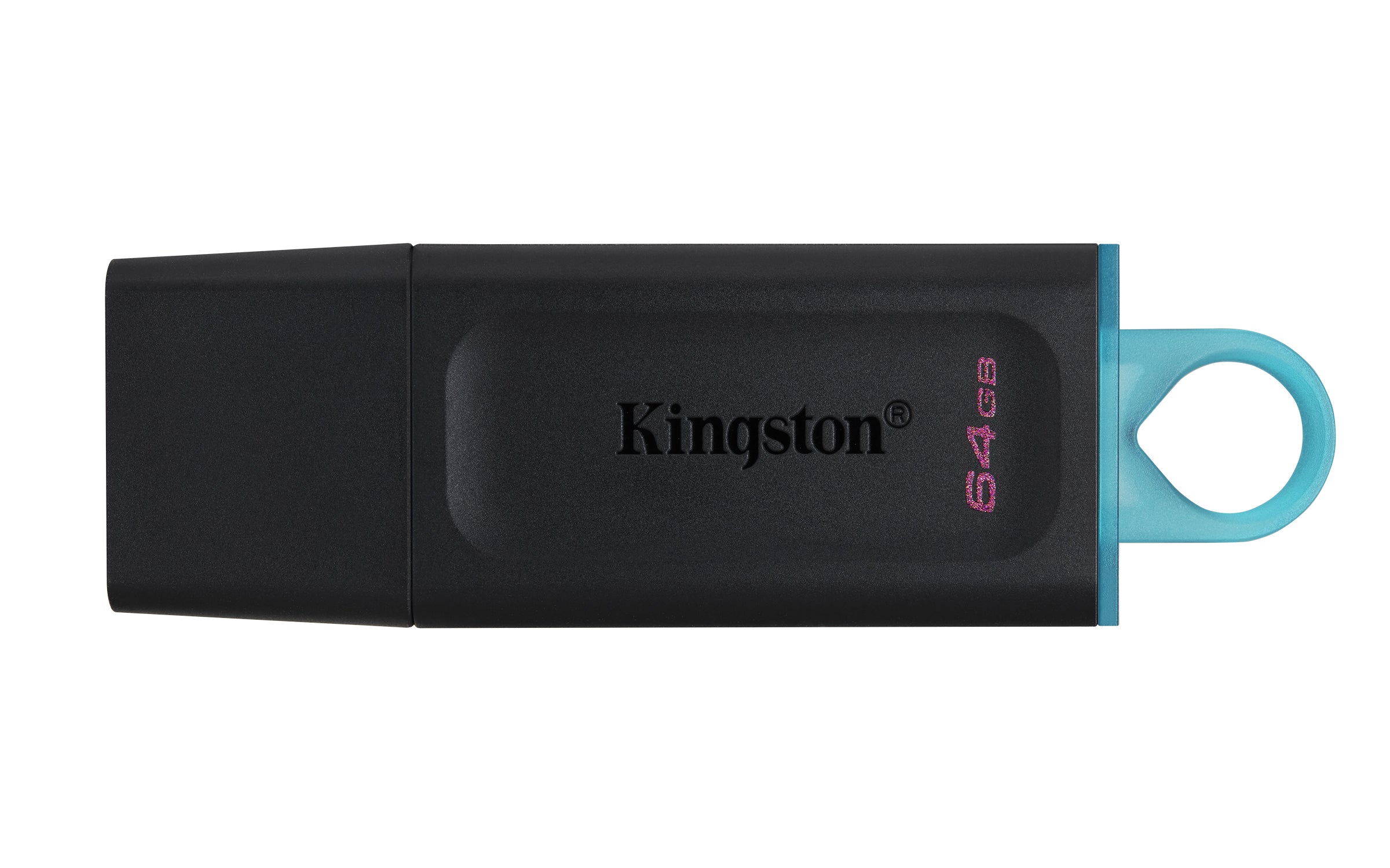 Kingston Technology Kingston DT Exodia USB-Stick – 64 GB, USB 3.2 Gen 1, Schwarz + Türkis