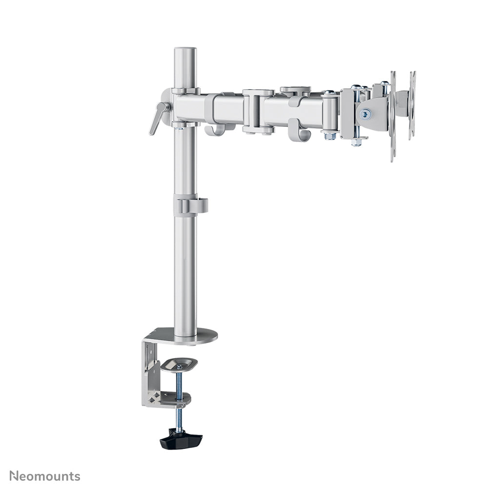 Neomounts NM-D135DSILVER – Monitorarm Tischhalterung – 2 Monitore – 10–27" – VESA 75×75/100×100 mm – bis 8 kg