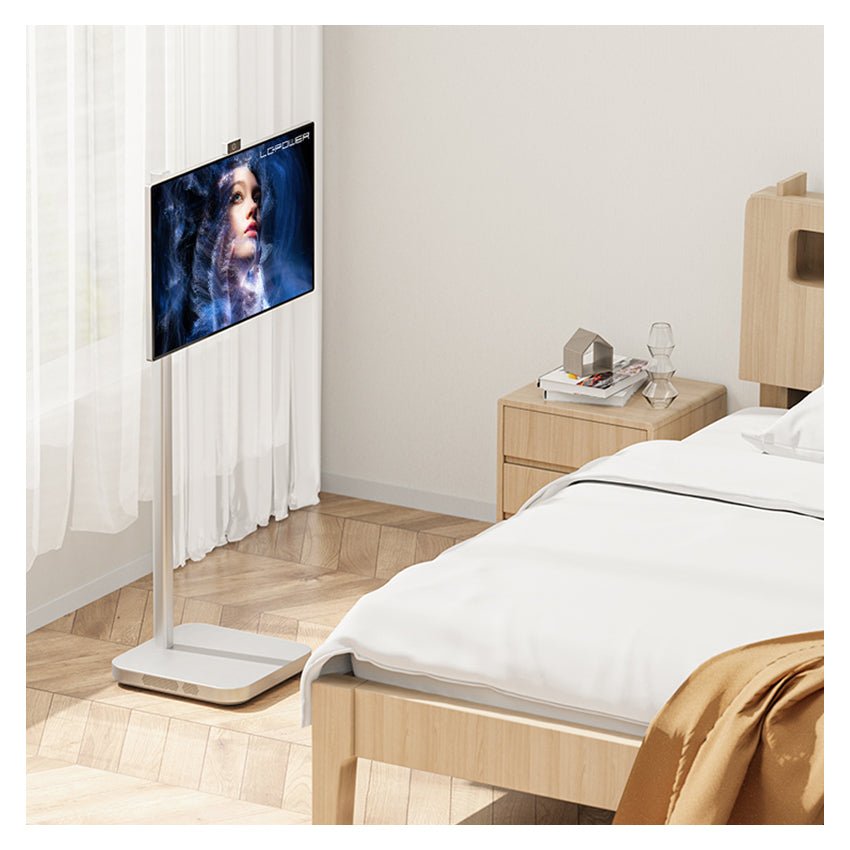 LC-Power Tragbarer Monitor – LC-M32S4K, 3840 × 2160, Silber