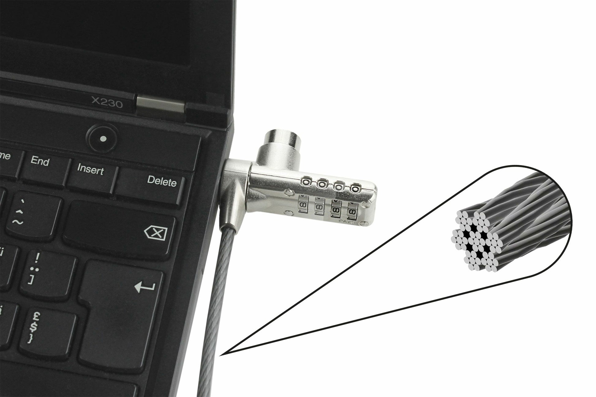 DICOTA Notebook-Kombinationsschloss Masterkey Pro
