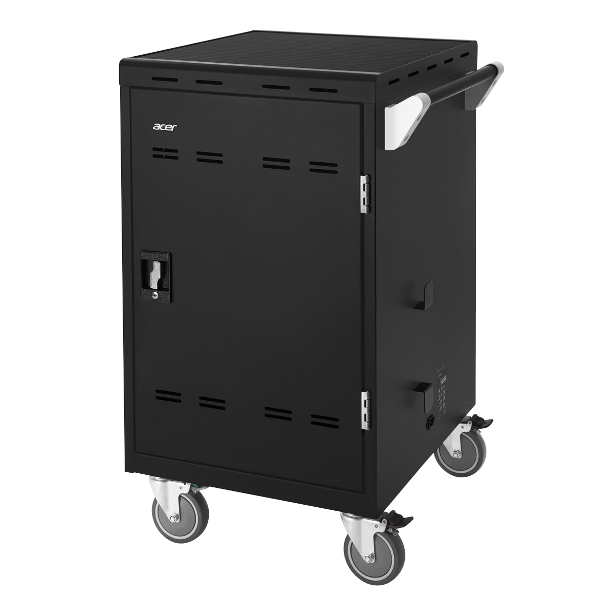 Acer Gerätewagen – für 32 Geräte – Intelligentes Laden, Abschliessbar – Schwarz
