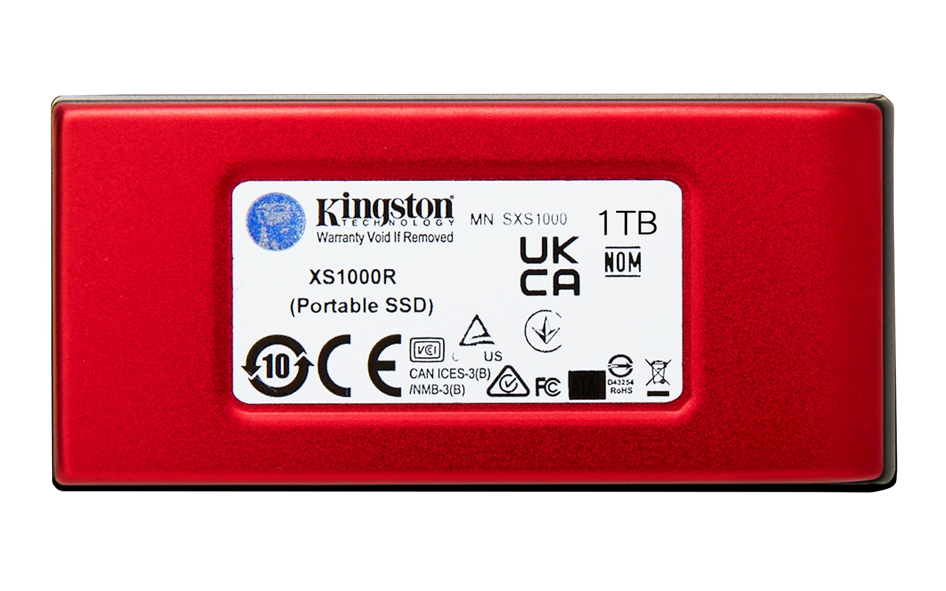 Kingston Technology Kingston XS1000 Speichergerät – 1 TB, USB 3.2 Gen 2, Lesegeschwindigkeit 1050 MB/s