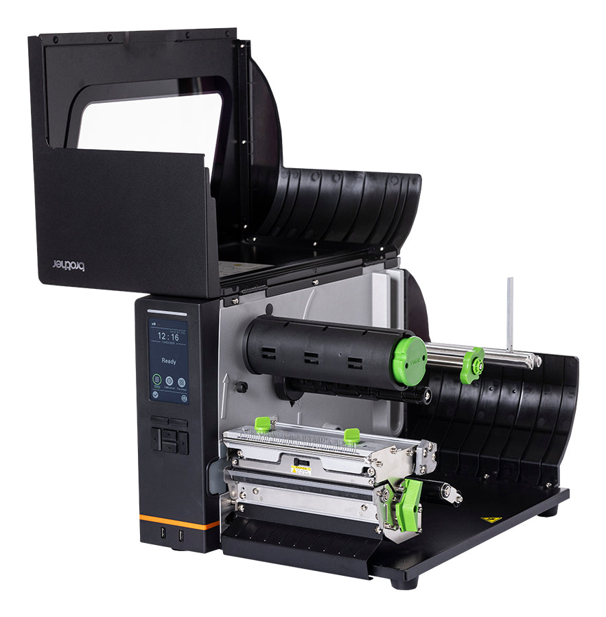 Brother TJ6421TN – Etikettendrucker, Thermodirekt/Thermotransfer, für Etiketten bis 173 mm, USB, WLAN, Bluetooth