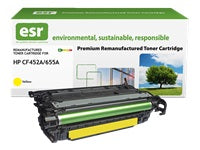 esr 655A Gelber Toner – Kompatibel – 10'500 Seiten – für HP