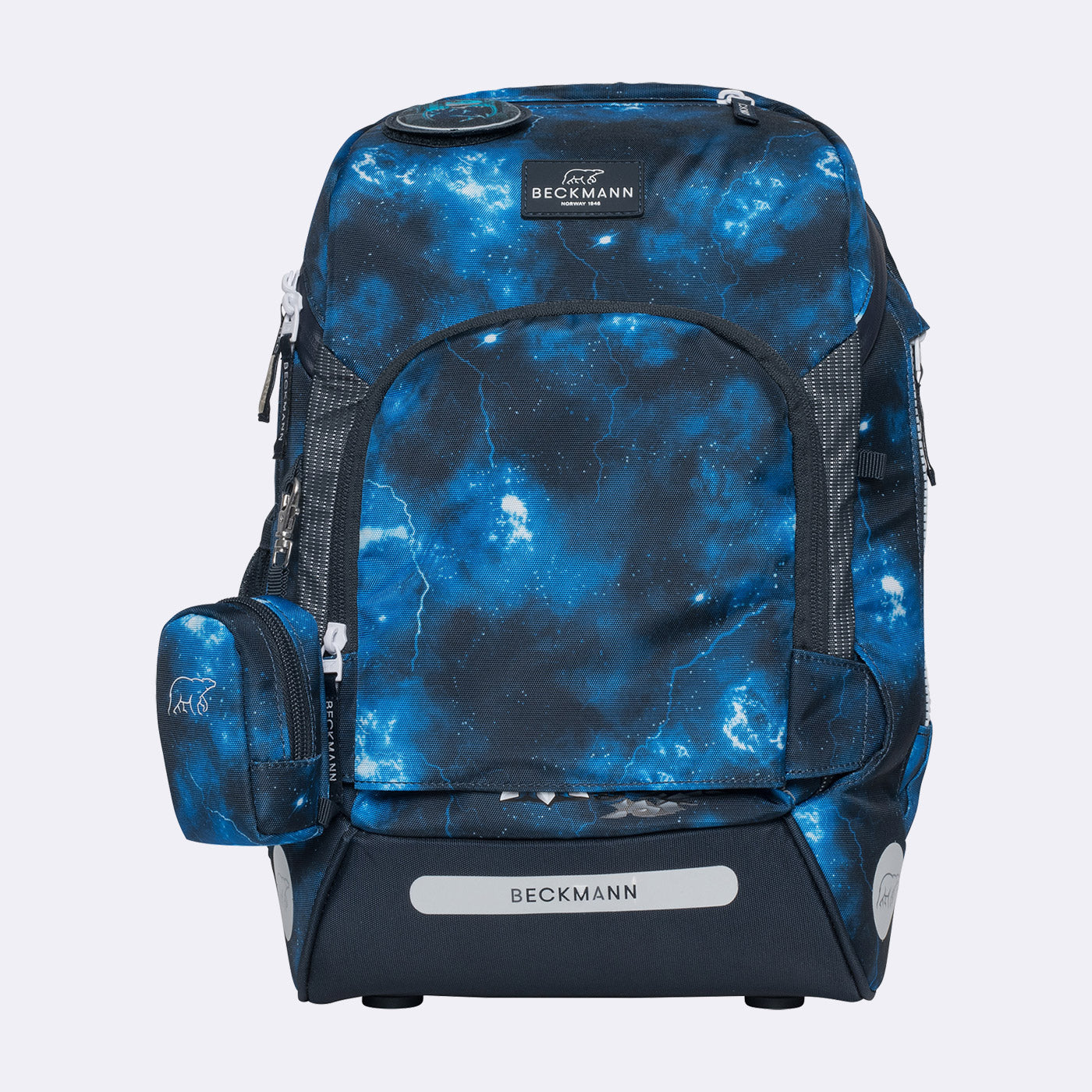 Beckmann Schulrucksack-Set – 6-teilig – Tech Rex