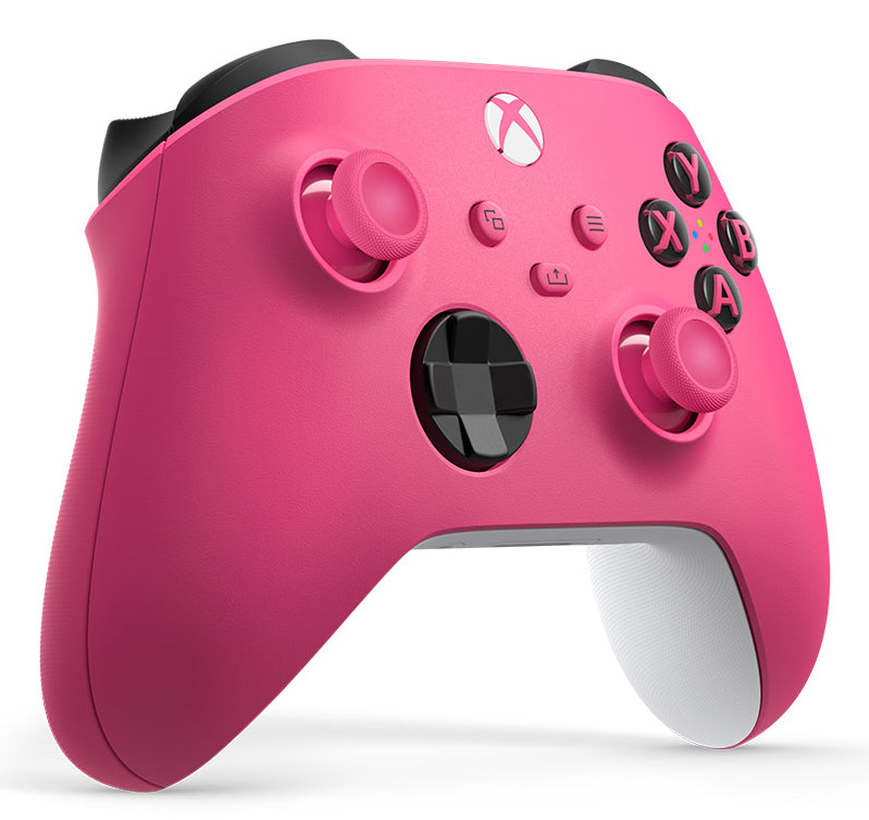 Microsoft Gamepad – Bluetooth, für Xbox Series X/S, Android & PC, Pink, Weiss