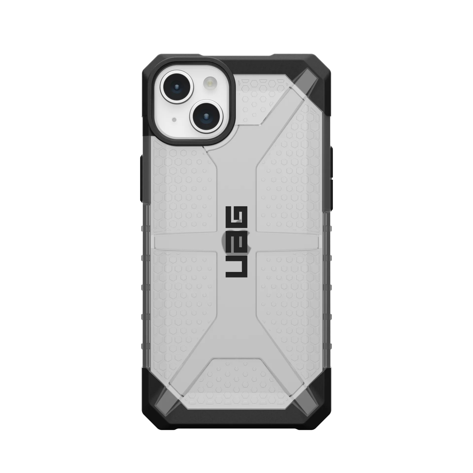 Urban Armor Gear UAG Plasma Ice – Rückcover – für Apple iPhone 15 Plus – MagSafe, TPU, Transparent, bis 4,8 m sturzsicher