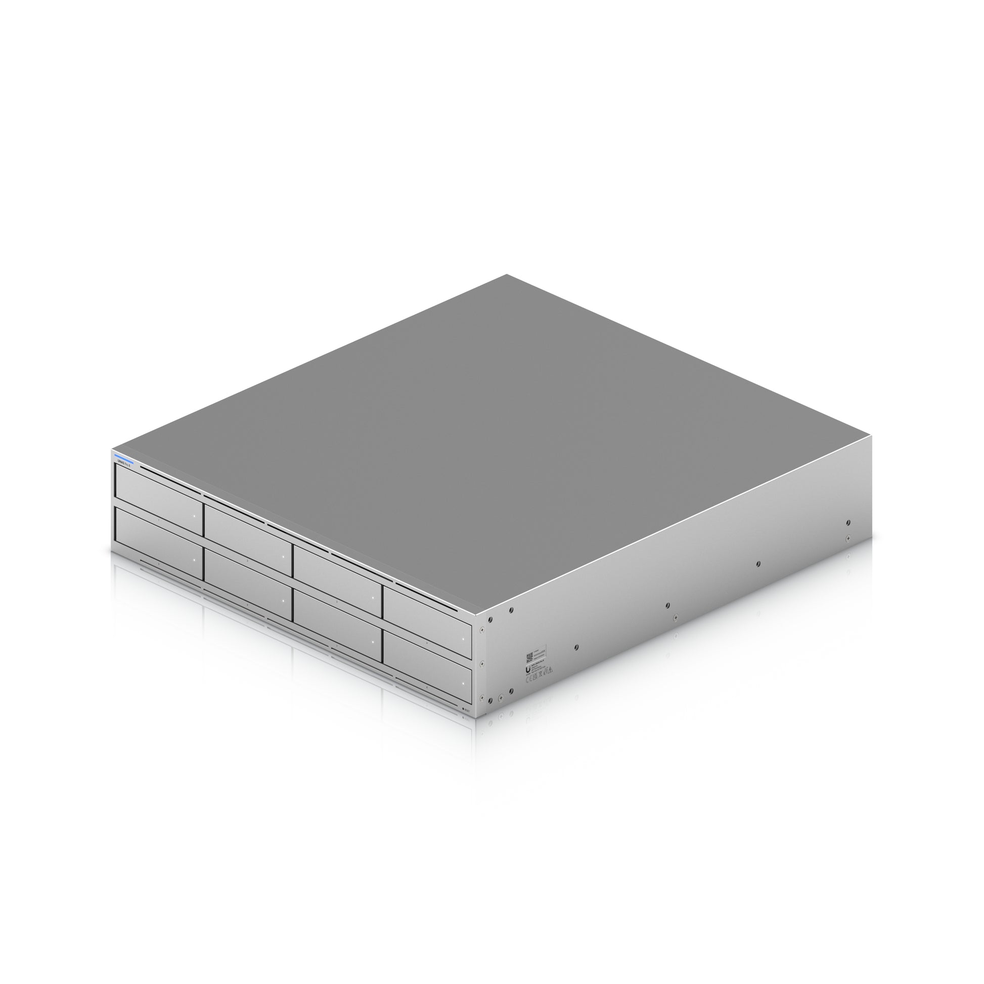 Ubiquiti 10-Bay Rack 2U NAS – ARM Cortex-A57, 16 GB RAM, 2×SFP+, für 2,5"/3,5" HDD/SSD, SATA, M.2