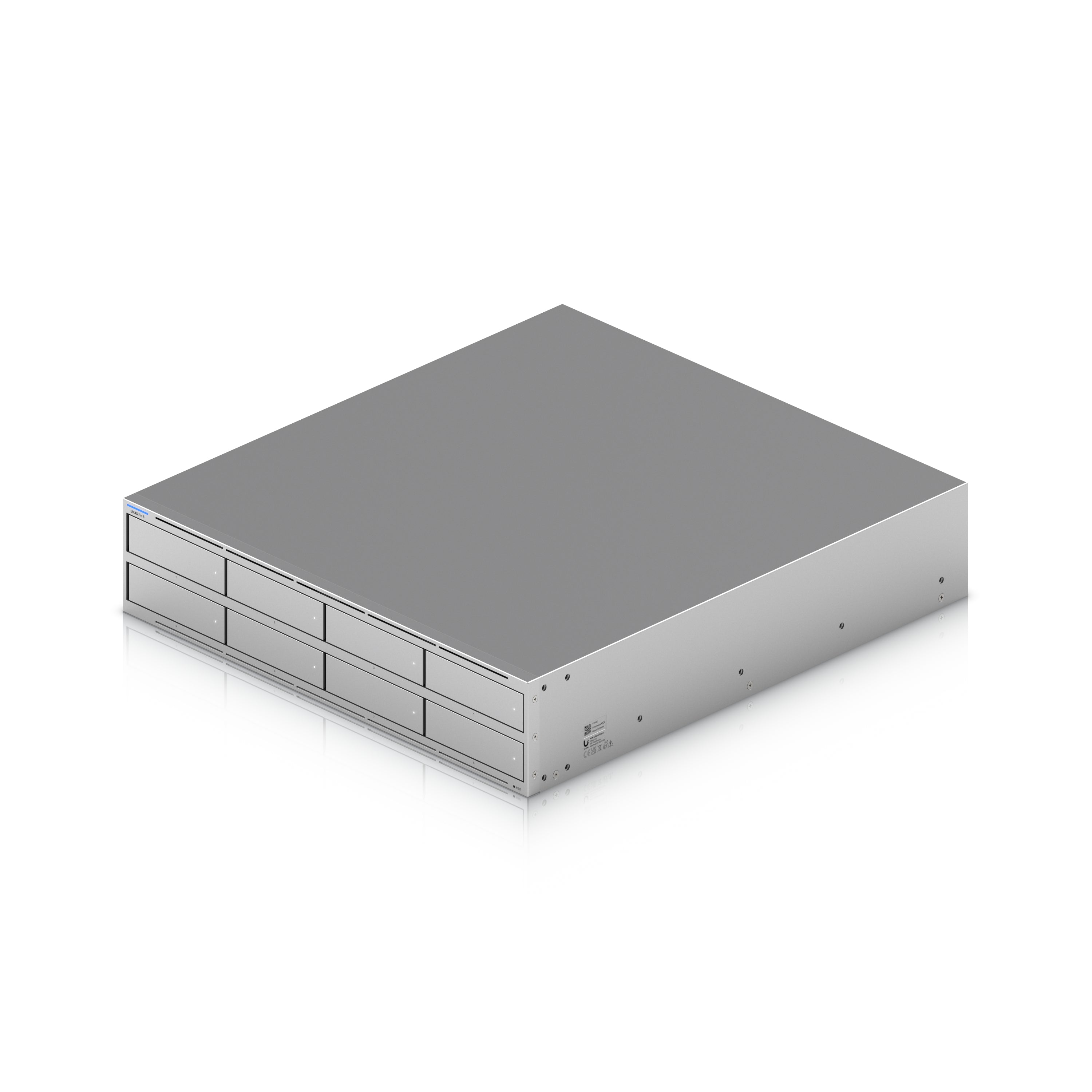 Ubiquiti 10-Bay Rack 2U NAS – ARM Cortex-A57, 16 GB RAM, 2×SFP+, für 2,5"/3,5" HDD/SSD, SATA, M.2