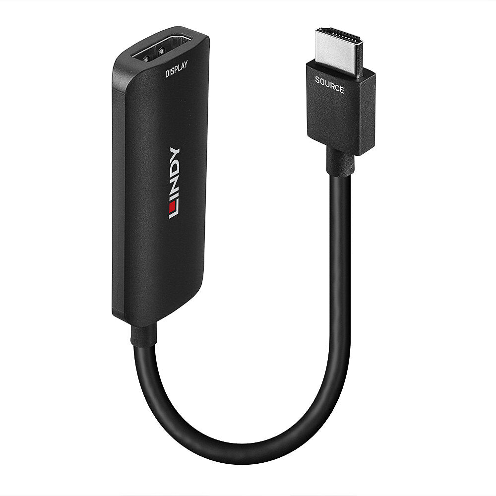 Lindy HDMI-auf-DisplayPort-Adapter, DP 1.2, 4K@60 Hz