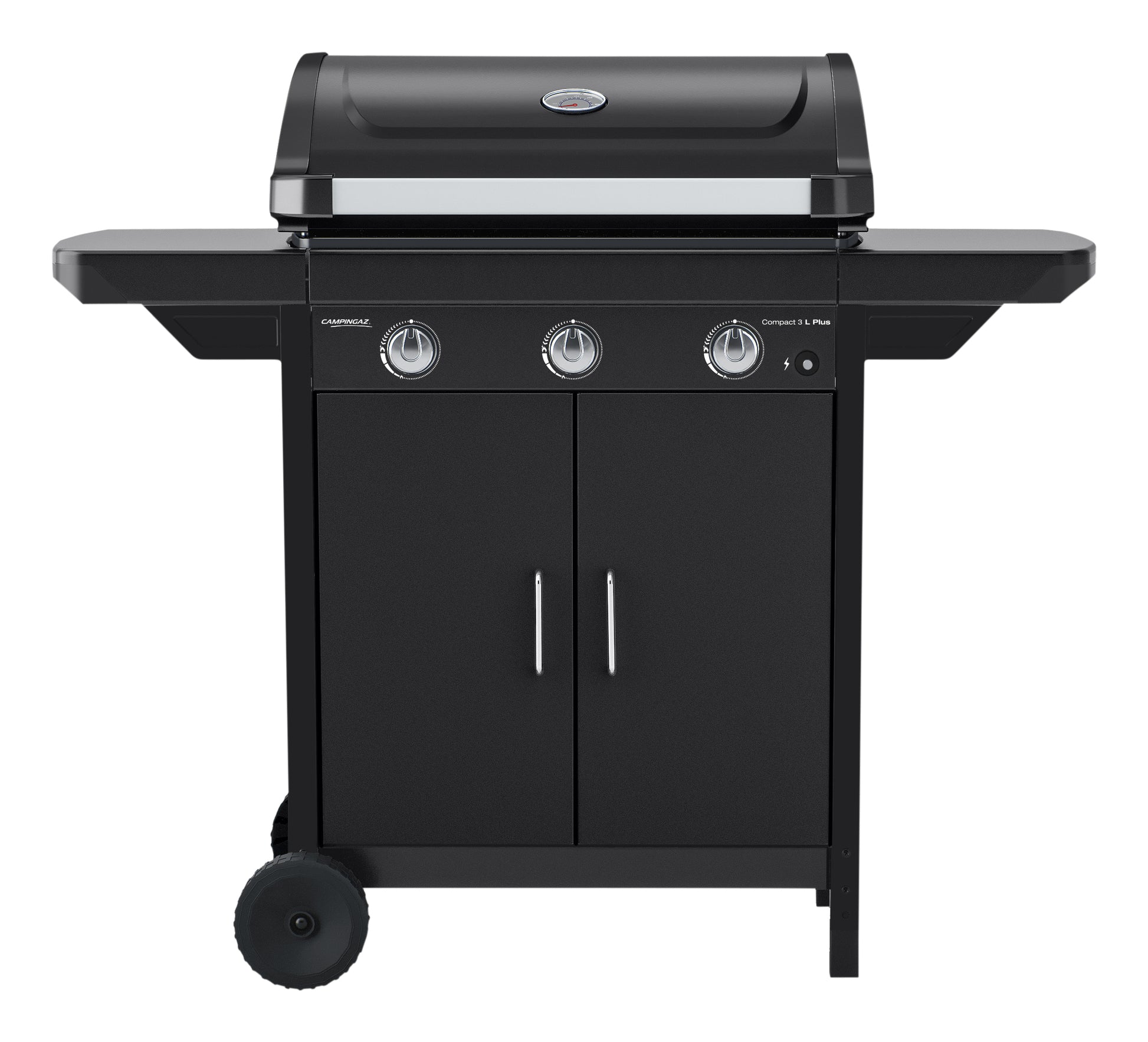 Campingaz Gasgrill 3 Series Onyx – 3 Brenner, 7500 W, Kochfläche 61×35 cm, Seitenkochstelle – schwarz