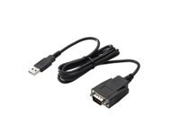 HP Adapter USB-A zu DB-9 (seriell) – Schwarz