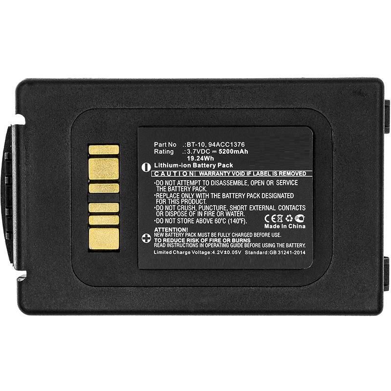 CoreParts Akku Li-Ion 3,7 V 5200 mAh, 19 Wh – für Datalogic ELF