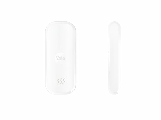 Yale AL-SDC-1A-W – Tür-/Fensterkontakt, Funk, CR123A-Batterie – Weiss, für Yale Smart Alarm