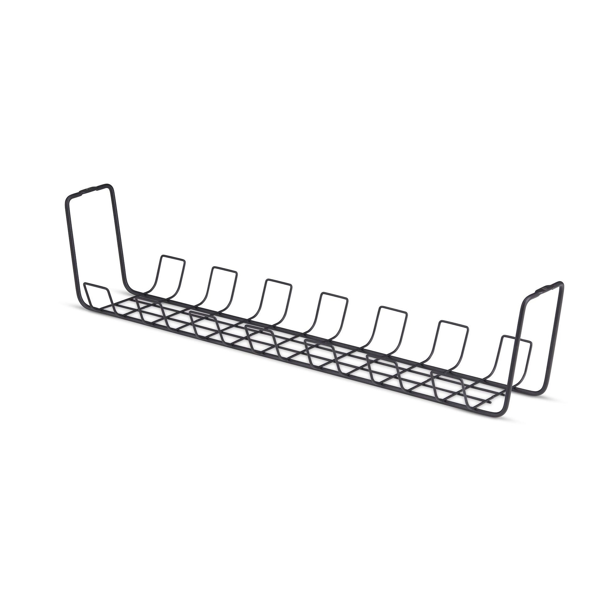 StarTech.com Kabelwanne – 615 mm, Metall, Schwarz, bis 5 kg, für Tisch/Bank