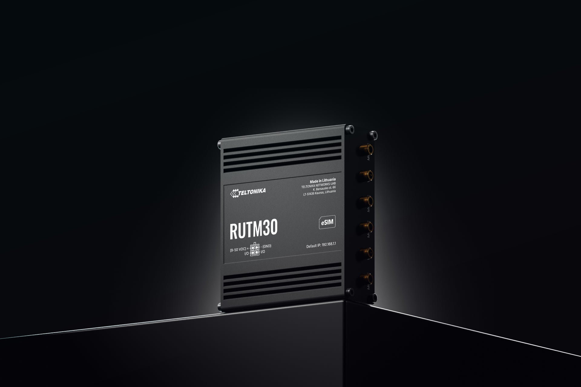 Teltonika RUTM30 – WLAN-Router – Wi‑Fi 5 Dual‑Band (2,4/5 GHz), 900 Mbit/s