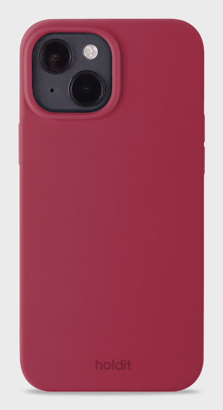 HoldIt Backcover – für Apple iPhone 17 – rot – Silikon