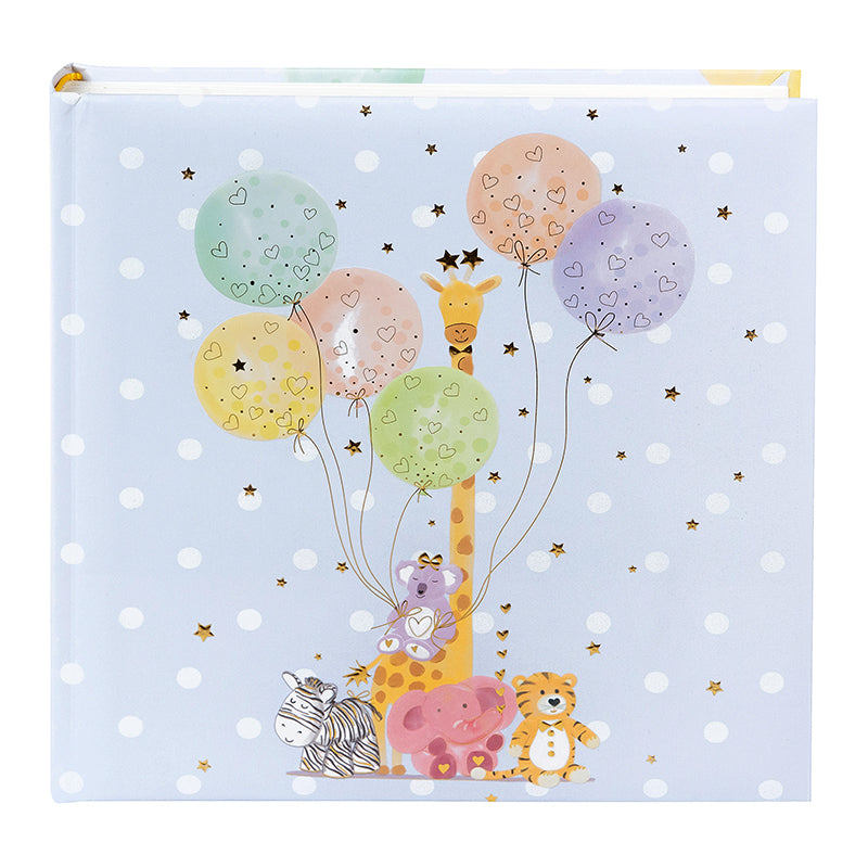 Goldbuch Fotoalbum Balloon Party – für 100 × 150 mm, mehrfarbig, Pergamin, 250 × 250 mm