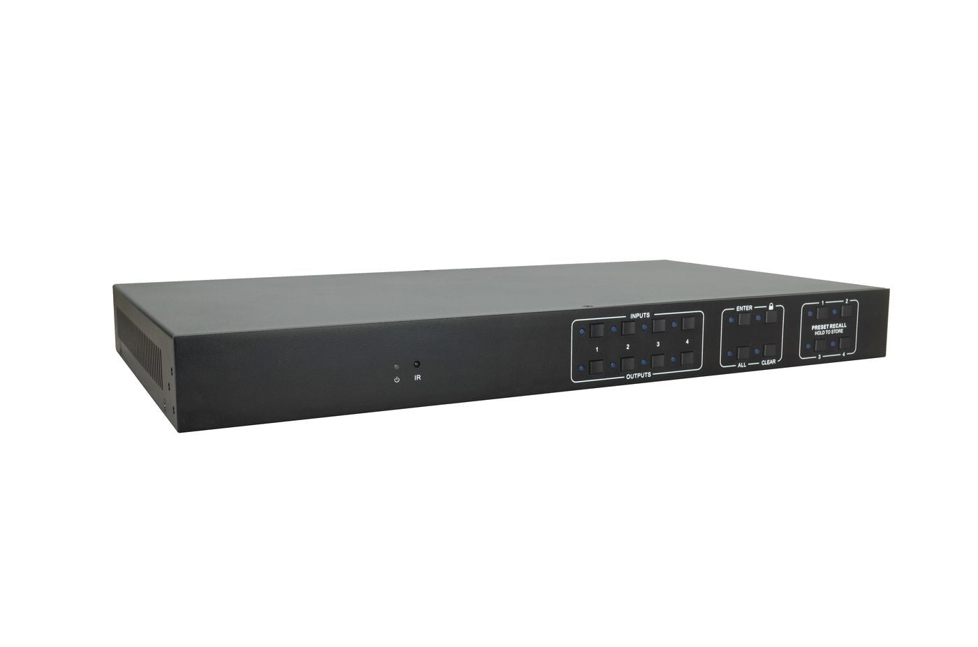 Vivolink AV-Matrix-Umschalter – VLHDMIMAT4X4, HDMI 2.0 4×4, 4K (3840×2160) 18 Gbit/s