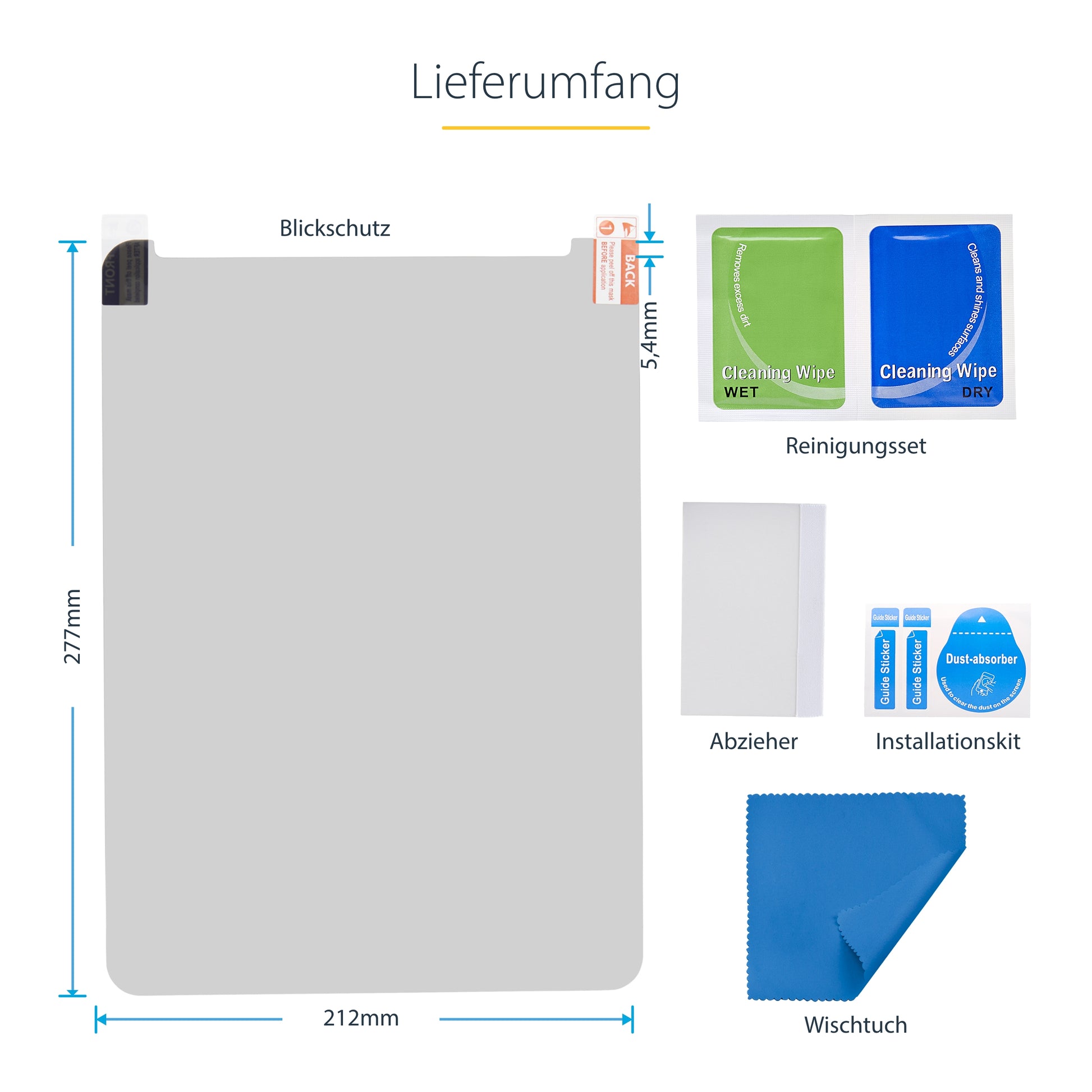 StarTech.com 129IP-PRIVACY-SCREEN Privacy-Schutzfolie – für iPad Pro 12,9"